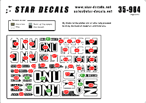 Star Decals 35-984 Congo Crisis 1 1/35 – Bild 2