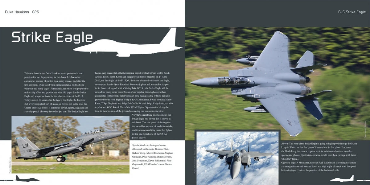 HMH Publications DH-026 Boeing F-15 E/K/SG Strike Eagle - Aircraft in Detail 026 (English Version) – immagine 2