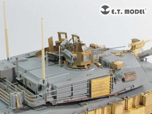 ET Modèle E35-165 Char de combat principal M1A1 de l&amp;#39;armée américaine moderne TUSK I (Pour DRAGON 3535) (1/35) – image 8