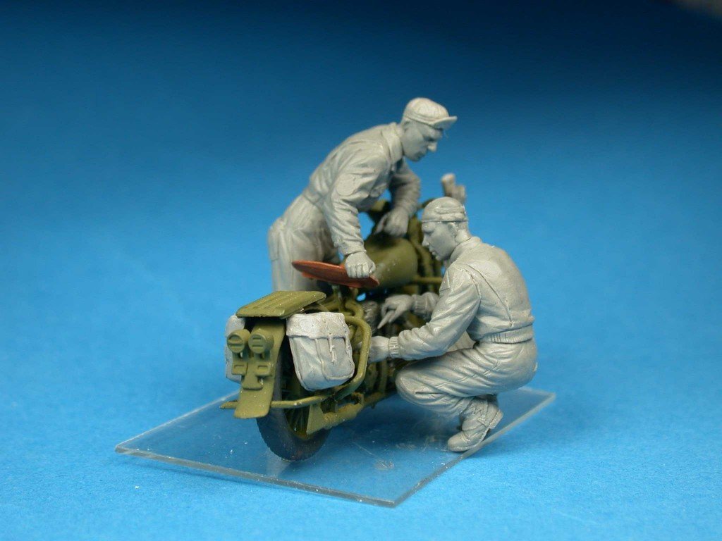 MiniArt 35284 ÉQUIPE DE RÉPARATION DE MOTO AMÉRICAINE. ÉDITION SPÉCIALE 1/35 – image 5