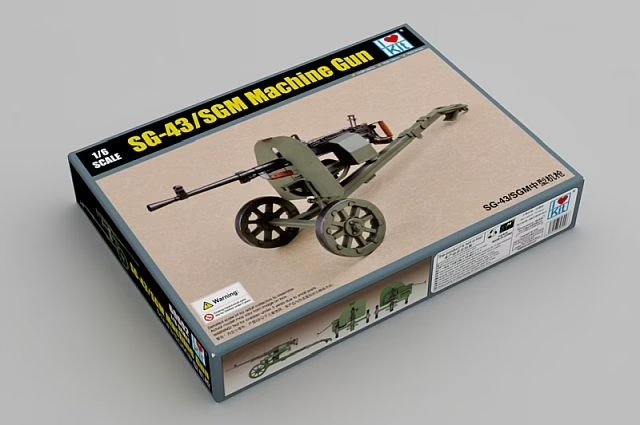 J'adore le kit 60602 SG-43/SGM Mitrailleuse 1/6