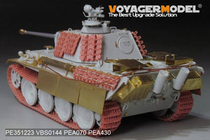 Voyager Model PE351223 WWII German Panther G Late ver.Basic For MENG TS-054 1/35 – immagine 9
