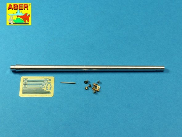 Aber 35L-187 Armament for Russian Main Battle Tank T-14 ARMATA barrel for 125 mm 2A82-1M cannon &amp;amp; barrel for 12,7 mm 1/35