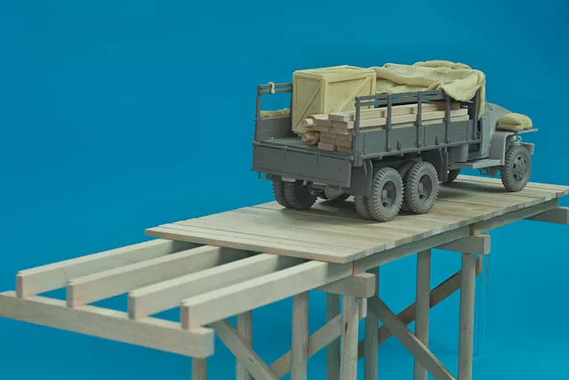RB Model 35D15 WW II Wooden bridge Price for single module 1/35 – image 6
