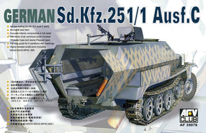 AFV Club 35078 Allemand Sd Kfz 251/ Ausf C Schutzenpanzer (1/35)
