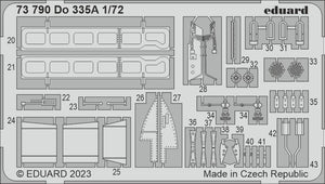 Eduard 73790 Do 335A HOBBY 2000, DRAGON 1/72 – immagine 2
