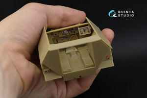 Quinta Studio QD35050 SD.KFZ.251 Family 3D-Printed &amp;amp; coloured Interior on decal paper ( Tamiya ) 1/35 – Bild 3