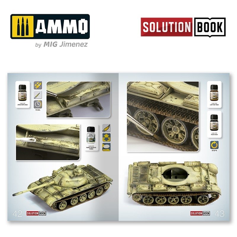 Ammo of Mig 6524 Solution Book. How to use shaders to create weathering effects &amp;amp; other techniques – immagine 6