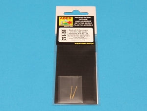 Aber 72L-58 Zestaw 2 luf do KwK 38 / Set of 2 gun barrels KwK 38 1/72 – immagine 4
