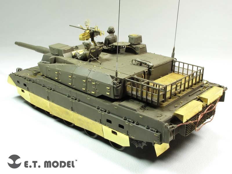 ET Model E35-204 JGSDF TYPE 10 Tank (For TAMIYA 35329) (1/35) – image 4