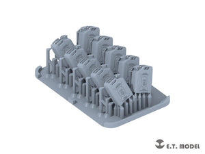 E.T. Model P72-002 US ARMY 20L FUEL CANS SET ( 3D Print ) 1/72 – immagine 3