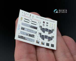 Quinta Studio QD48061 M346 Master 3D-Printed &amp;amp; coloured Interior on decal paper (for Kinetic kit) 1/48 – immagine 3