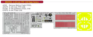 Eduard BIG49434 A-4M Mod. 1970 detail set for Magic Factory 1/48 – zdjęcie 2