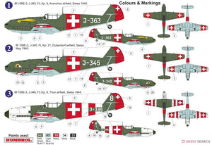 AZ Model AZ7664 Messerschmitt Bf.109E-3 Swiss Air Force 1/72 – zdjęcie 2