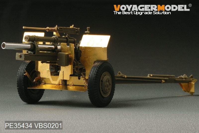 Voyager Model PE35434 WWII US 105mm Howitzer M2A1 For AFV CLUB 35182 1/35 – immagine 2