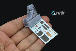 Quinta Studio QR+48073 K-36DM (initial release) ejection seat (for Su-17M3/M4/UM3/22, Su-24, MiG-29 9-12 Early aircraft) (All kits) 1/48 – immagine 2