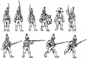 Hat 8233 Napoleonic Austrian Landwehr 1/72