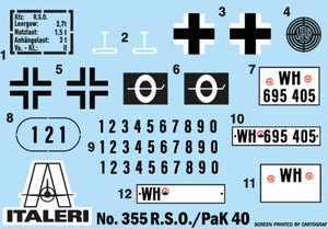 Italeri 0355 RSO / PAK 40 1/35 – imagen 6