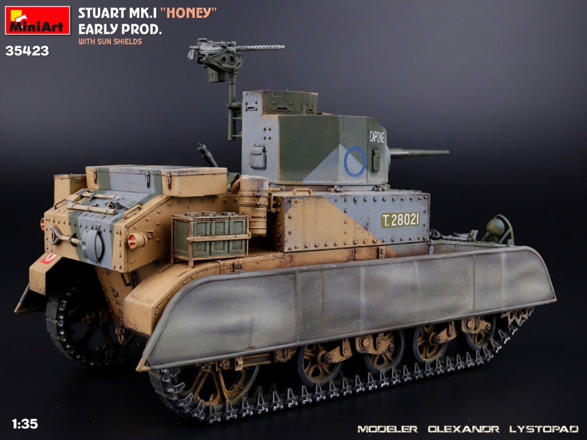MiniArt 35423 Stuart Mk.I « Honey » Première production avec pare-soleil 1/35 – image 12