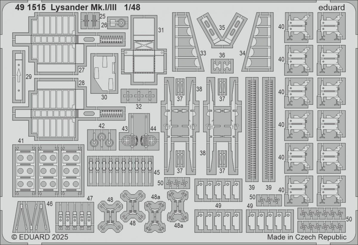 Eduard 491515 Lysander Mk. I/III Airfix 1/48 – imagen 2