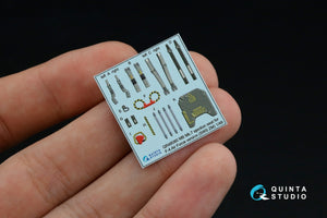 Quinta Studio QD+48449 F-4G late 3D-Printed &amp;amp; coloured Interior on decal paper (Zoukei Mura SWS) (with 3D-printed resin parts) 1/48 – immagine 5