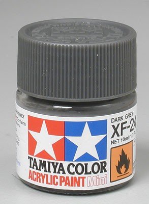 Tamiya XF24 Dark Grey (81724) Acrylic paint 10ml – immagine 2
