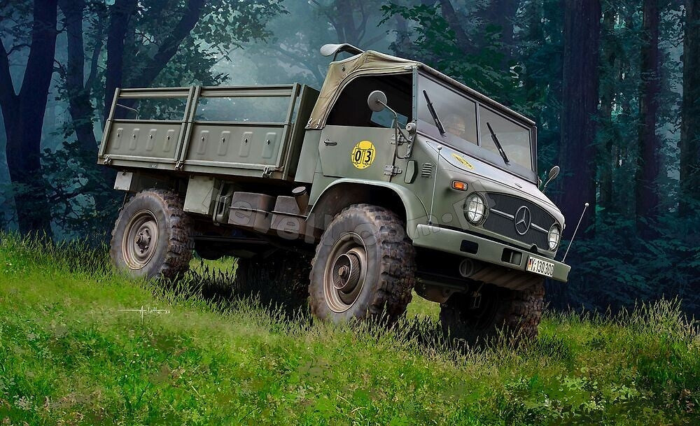 Revell 63348 Unimog 404 S Model Set 1/35 – image 2