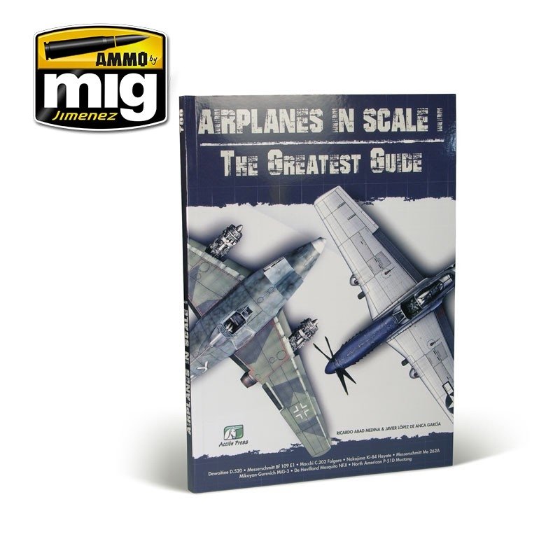 AMMO of Mig Jimenez EURO0001 AIRPLANES IN SCALE: THE GREATEST GUIDE (English Version)