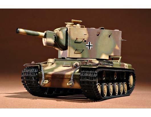 Trumpeter 00367 German Pz.Kpfm KV-2 754(r) Tank 1/35 – immagine 3