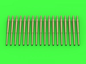 Master SM-700-056 British 4.5in/45 (11.4cm) QF Marks I,III and IV (18pcs) used on Ark Royal (1/700)
