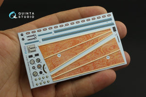 Quinta Studio QD24001 Fokker Dr.1 3D-Printed &amp;amp; coloured Interior on decal paper (Meng) 1/24 – Bild 9