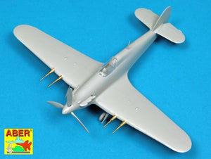 Aber A72 010 Armament for British fighter Hurricane Mk.II; Hispano 20mm x 4 1/72 – immagine 5