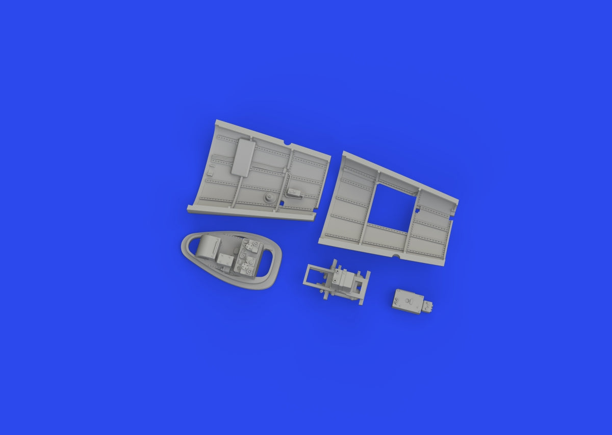 Eduard 672344 Bf 109G radio compartment PRINT Eduard 1/48 – Bild 6