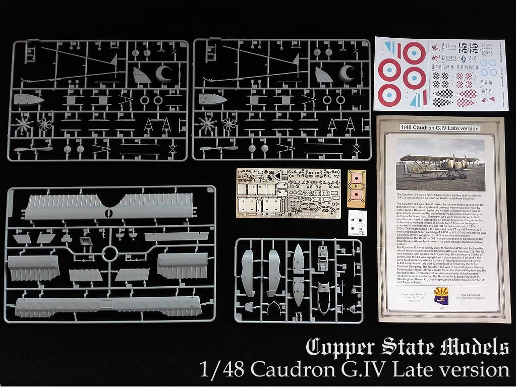 Copper State Models K1027 Caudron G.IV Late version 1/48