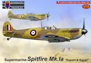 Kovozavody Prostejov KPM0277 Spitfire Mk.Ia „Export &amp;amp; Egypt“ 1/72