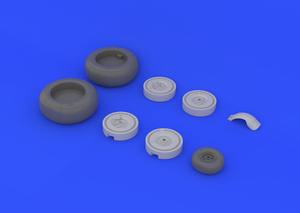 Eduard 632024 Ju 88 wheels late 1/32 (Revell) – Bild 7