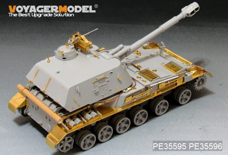 Voyager Model PE35596 Modern Russian 2S3 152mm Self-Propeller Howitzer Fenders For TRUMPETER 05543 1/35 – immagine 3
