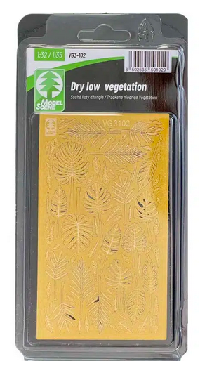 Model Scene VG3-102 Dry low jungle vegetation 1/32 / 1/35