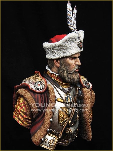 Young Miniatures YH1849 Poland Hussar Nobleman 1/10 – immagine 7