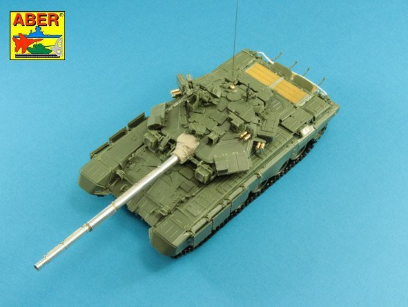 Canon Aber 35L-145 125 mm 2A46M-5 pour char russe T-90 T-90A (1/35) – image 11