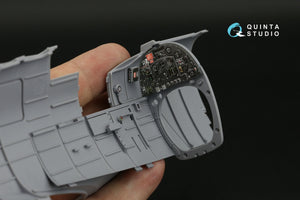 Quinta Studio QD24009 Spitfire Mk.IXc 3D-Printed &amp;amp; coloured Interior on decal paper (Airfix) 1/24 – immagine 5