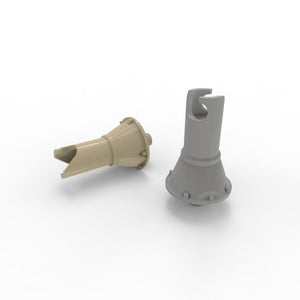 Quinta Studio QT48034 I-16 Detail set: Propeller hub ratchet, Venturi tube, PAK-1 gunsight, OP-1 gunsight (all kits) 1/48 – Bild 2