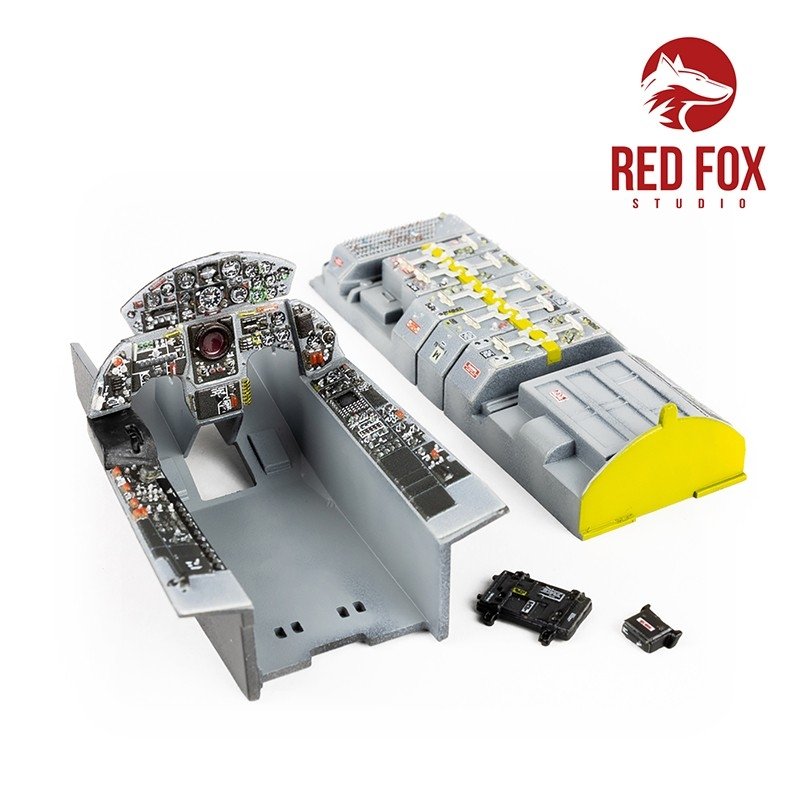Red Fox Studio QS-32128 F-104S ASA M Starfighter (for Italeri kit) 1/32 – immagine 5