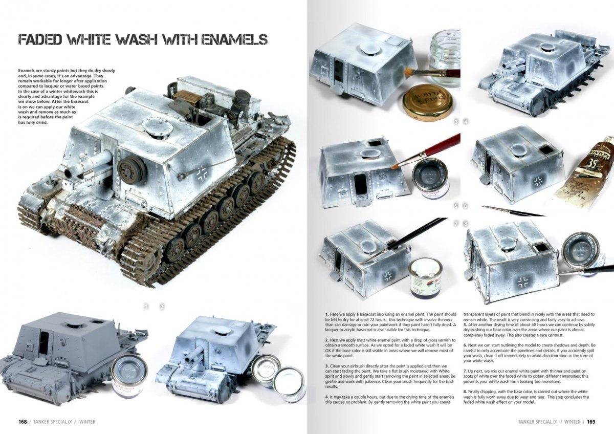 AK Interactive AK4842 TANKER TECHNIQUES MAGAZINE - SPECIAL WINTER (eng.) – zdjęcie 9