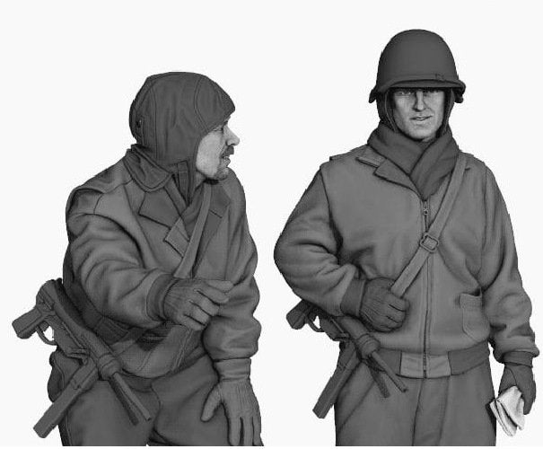 Panzer Art FI35-140 US Army tankers in Ardennes set 1/35 – zdjęcie 2