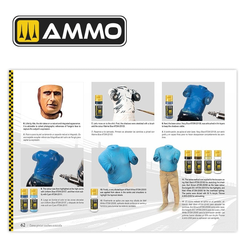 Ammo by Mig 6298 How to Paint Scale Cars Bilingual: English and Spanish – Bild 4