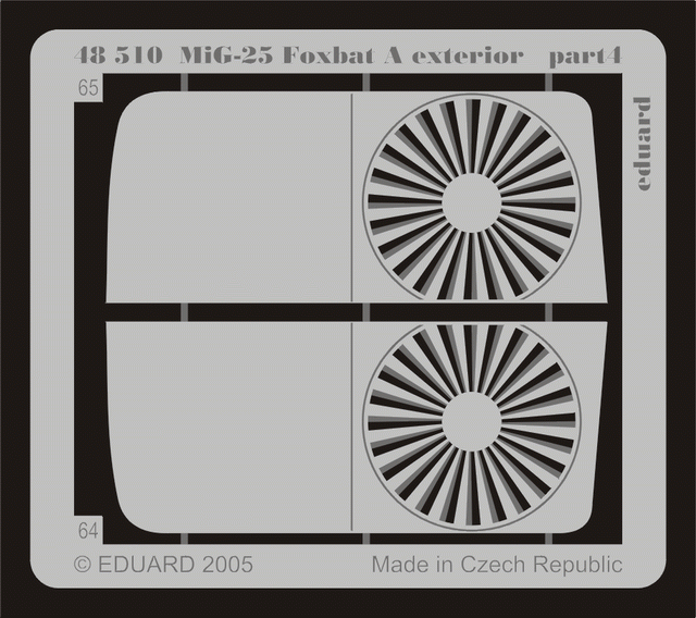 Eduard 48510 MiG-25 Foxbat A exterior 1/48 (REVELL) – immagine 4