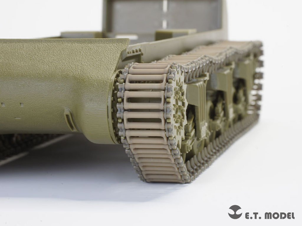 E.T. Model P35-091 WWII US ARMY M4 Sherman&amp;quot;Skeleton&amp;quot; Workable Track (3D Printed) 1/35 – immagine 6