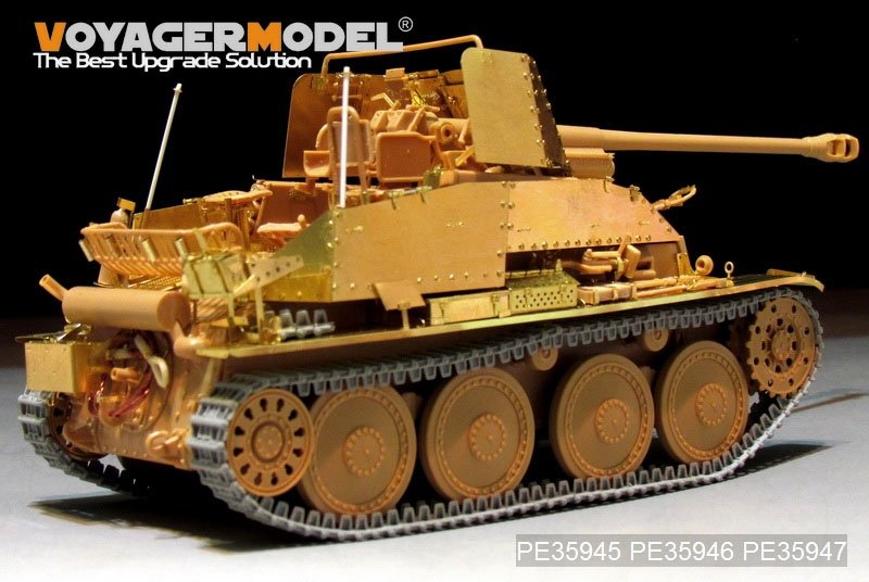 Voyager Model PE35945 WWII German Tank Destroyer Marder III (Sd.Kfz.139)Basic For TAMIYA 35248 1/35 – immagine 4