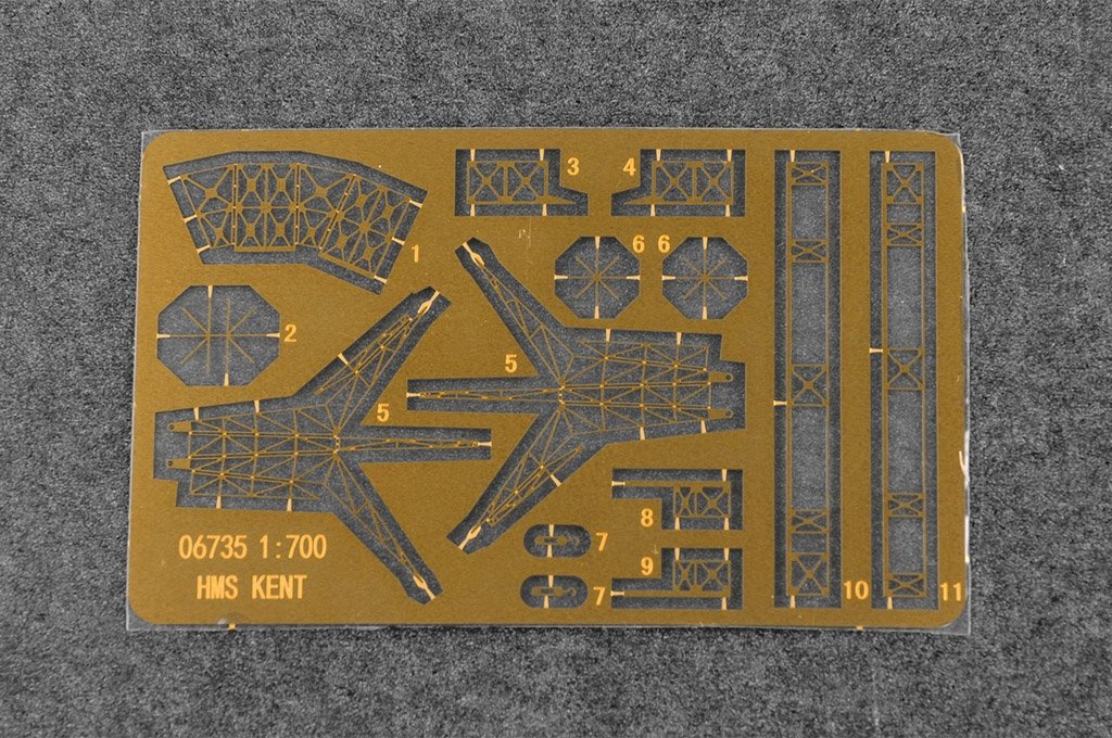 Trumpeter 06735 HMS Kent 1/700 – zdjęcie 9